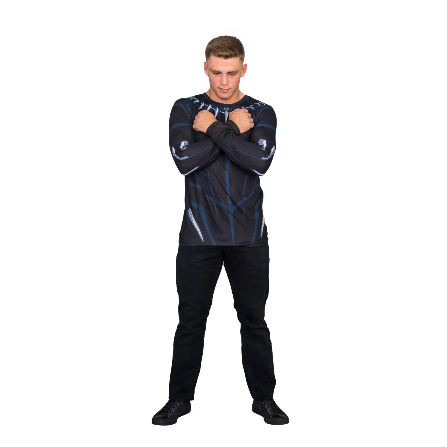 Marvel Comics Black Panther Long Sleeve T-shirt - Image 4
