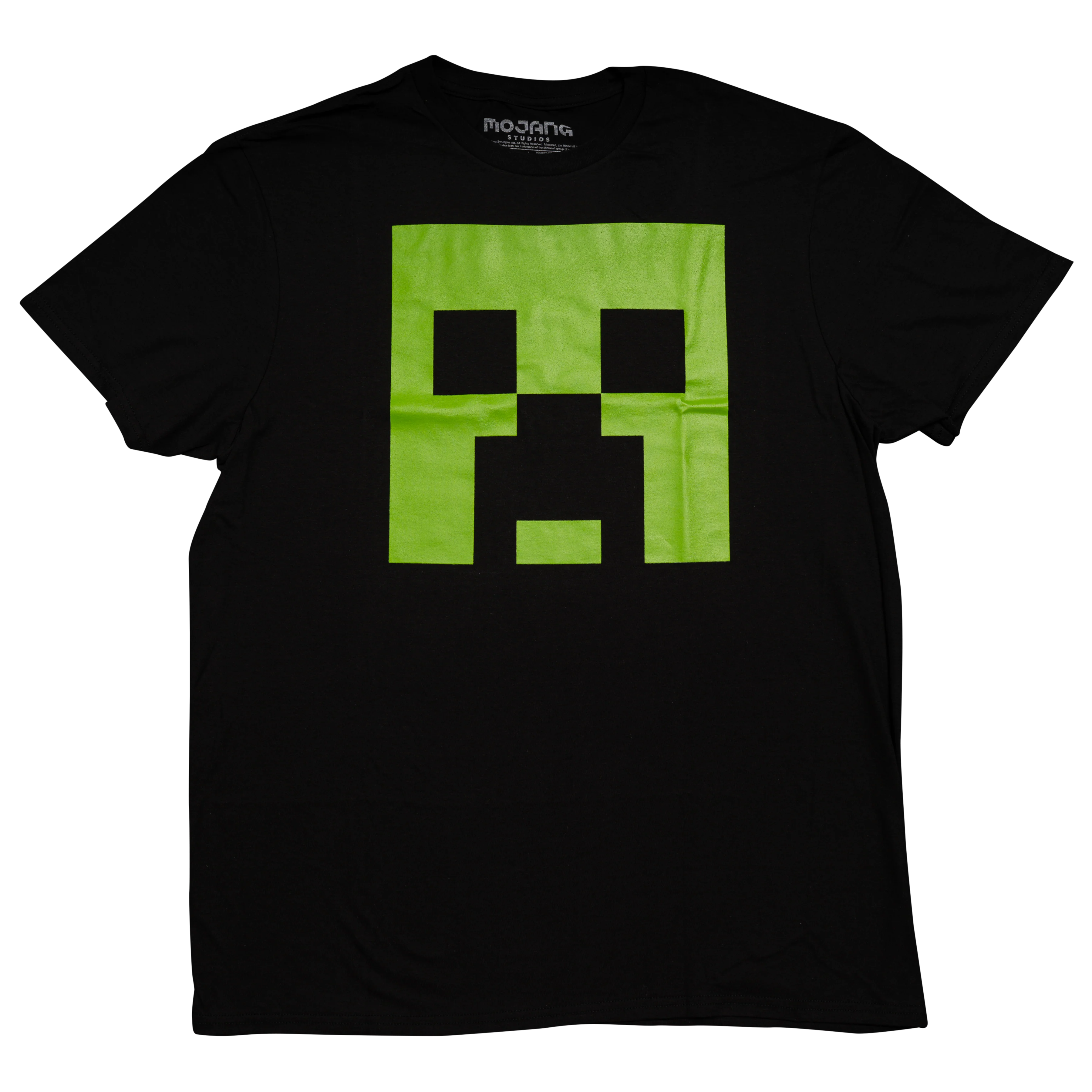 Men's Minecraft Fear the Creeper Glow in Dark 2 Piece Set T-shirt - Image 2