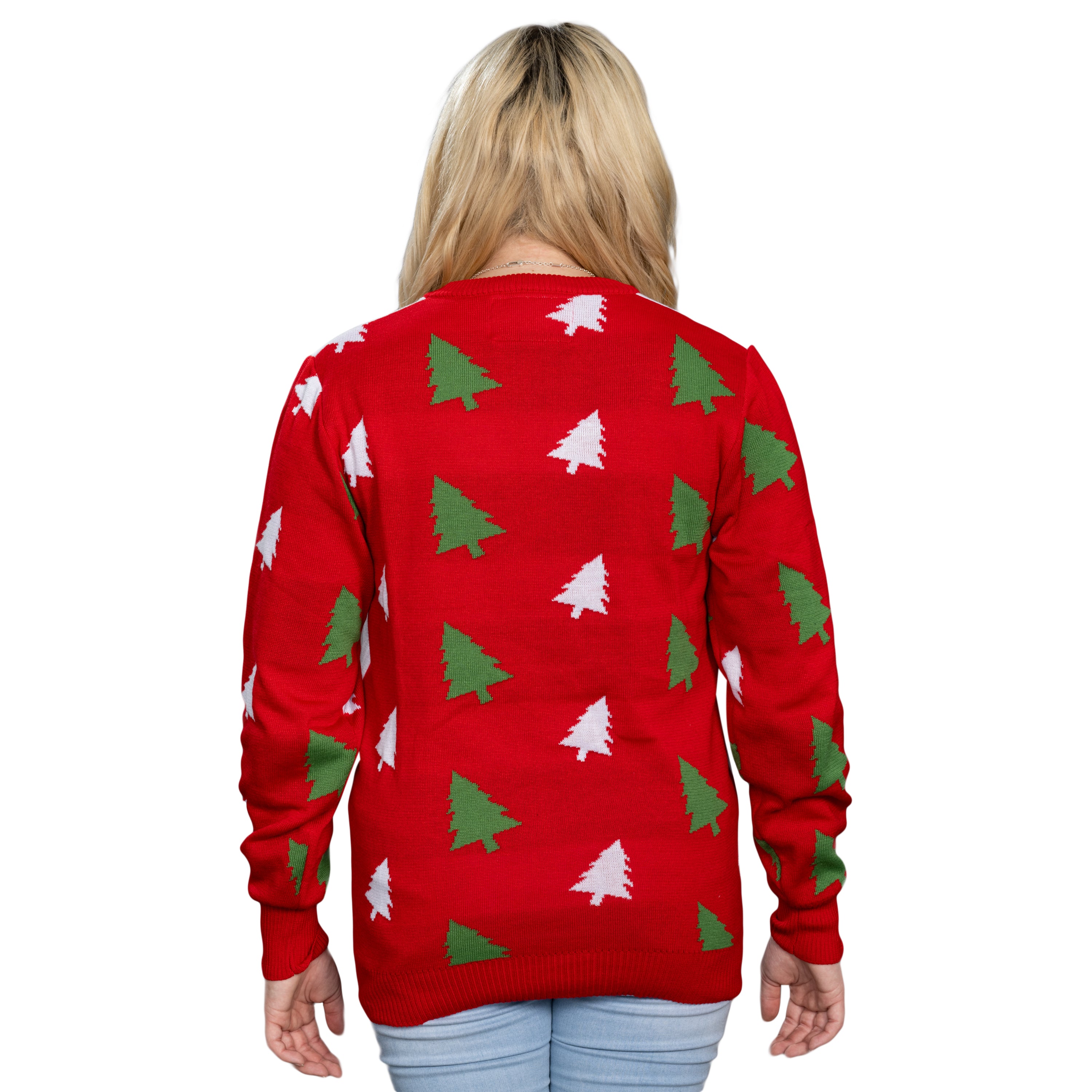 Merry Christmas Garfield Odie Xmas Tree Sweater - Image 3