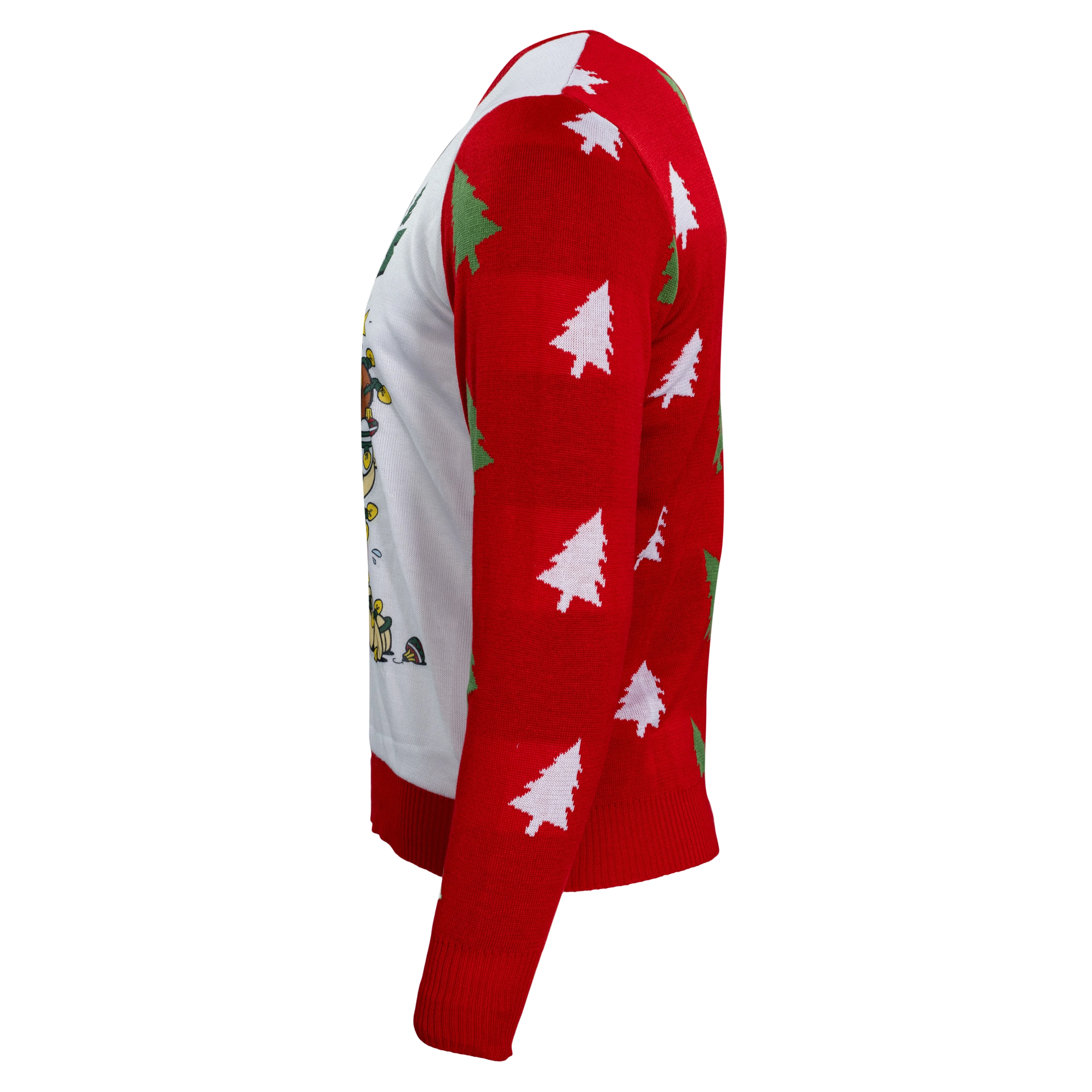 Merry Christmas Garfield Odie Xmas Tree Sweater - Image 7
