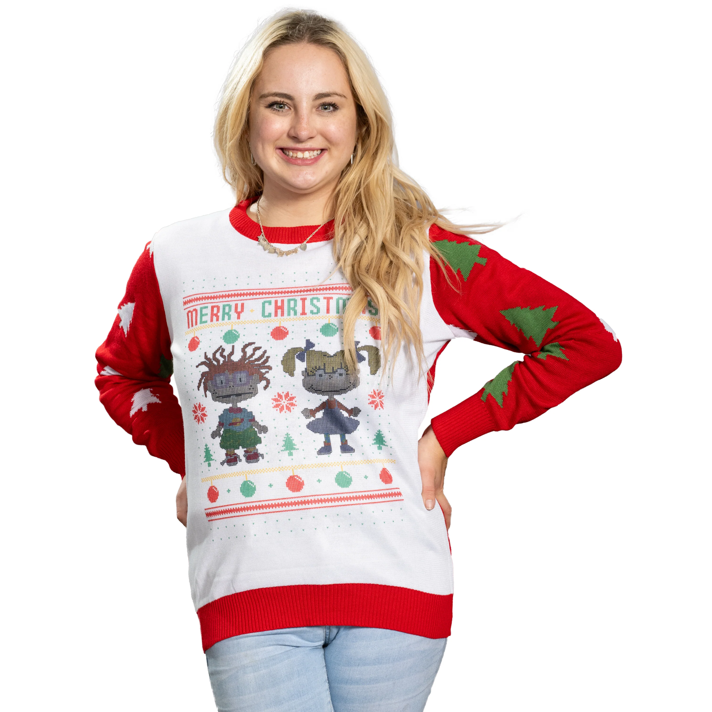 Merry Christmas Rugrats Sweater - Image 5
