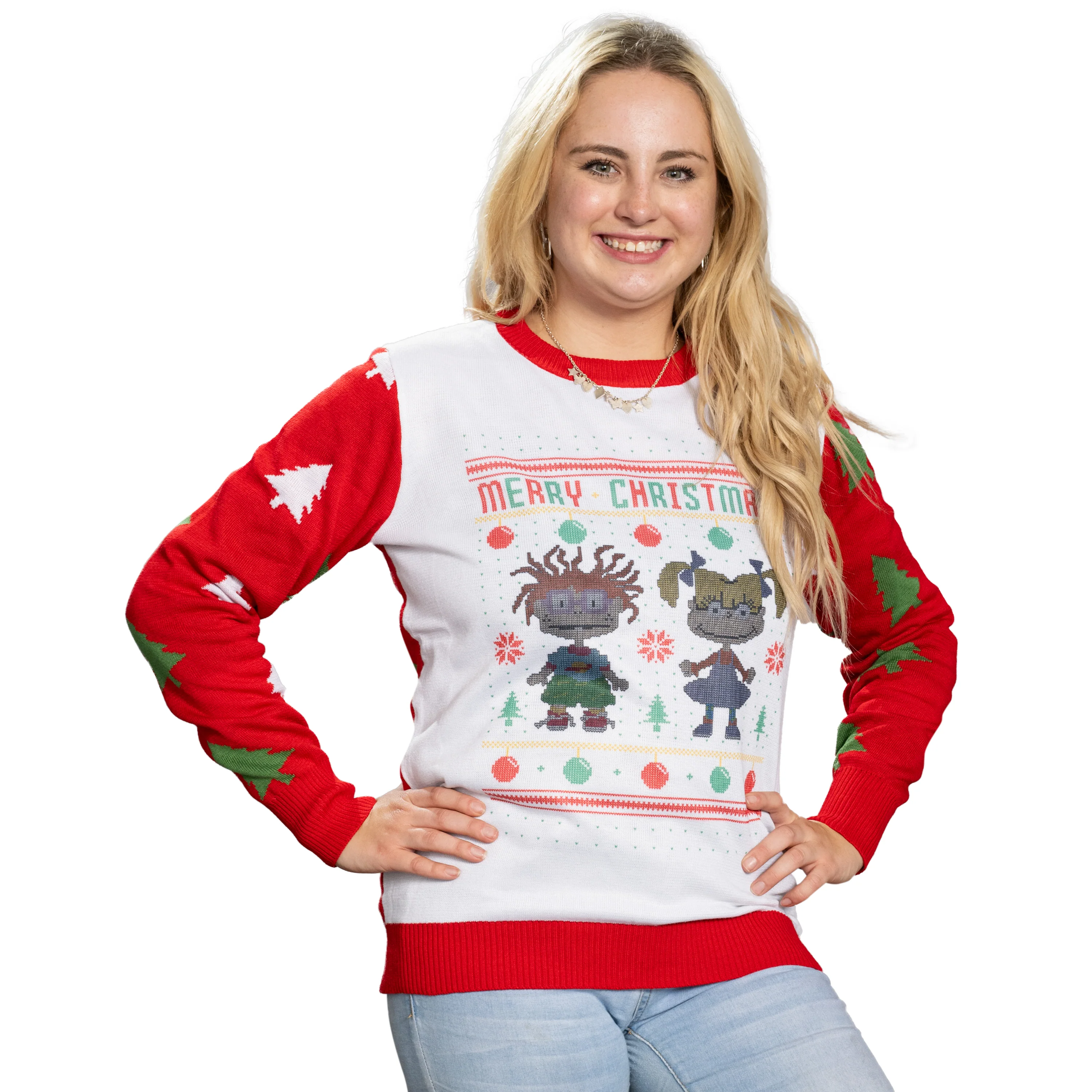 Merry Christmas Rugrats Sweater - Image 6