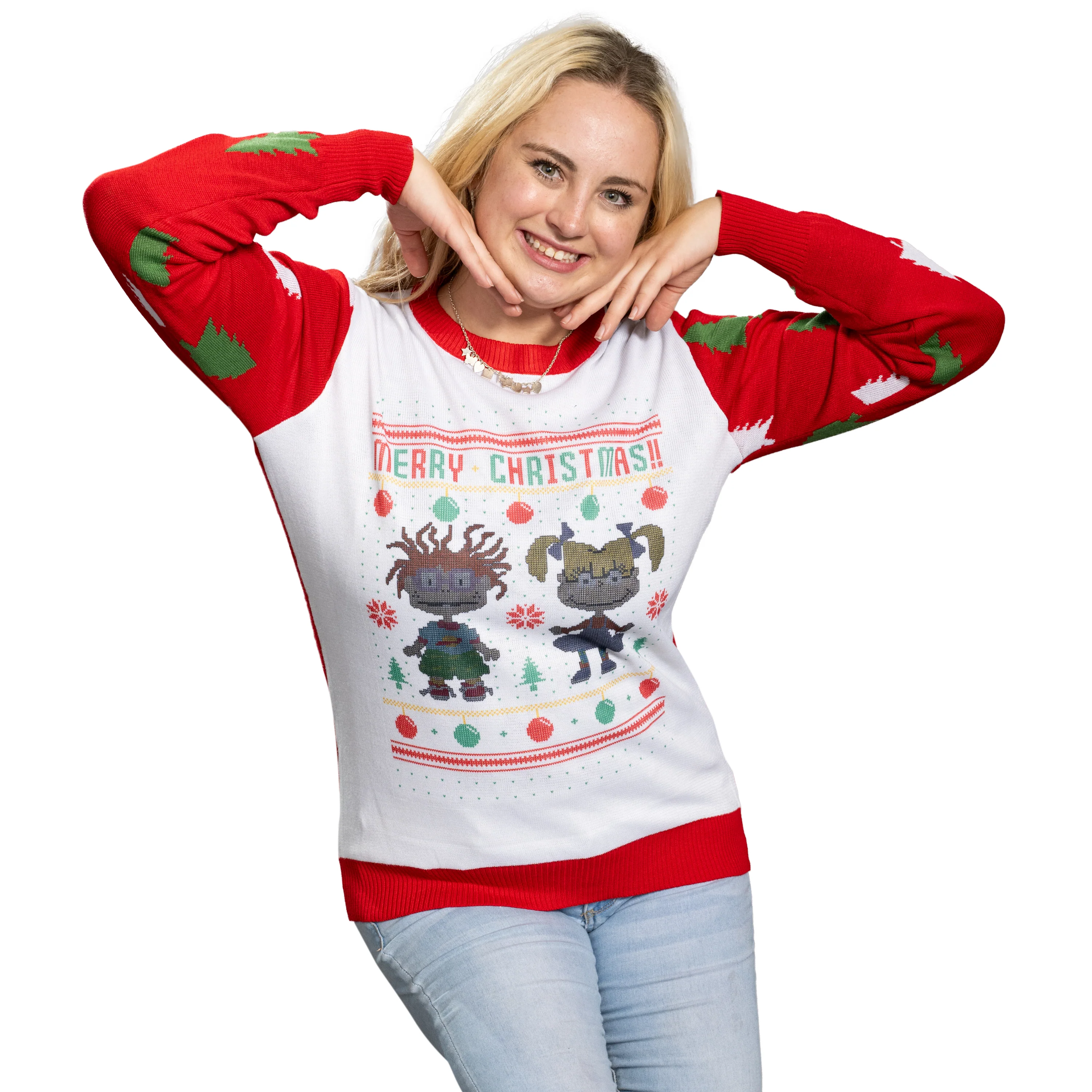 Merry Christmas Rugrats Sweater - Image 7