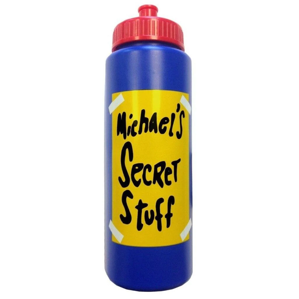 Michael's Secret Stuff Water Bottle - Image 5
