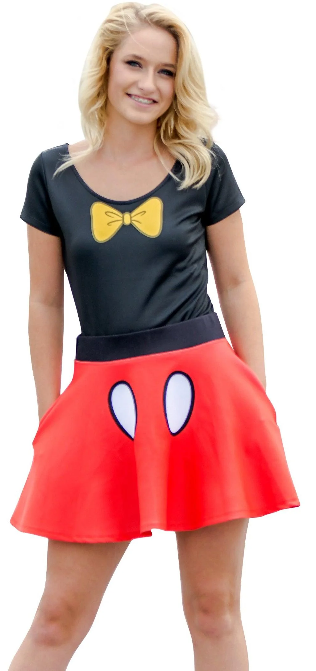 Minnie Mouse Bodysuit and Skirt Costume Set - Image 3