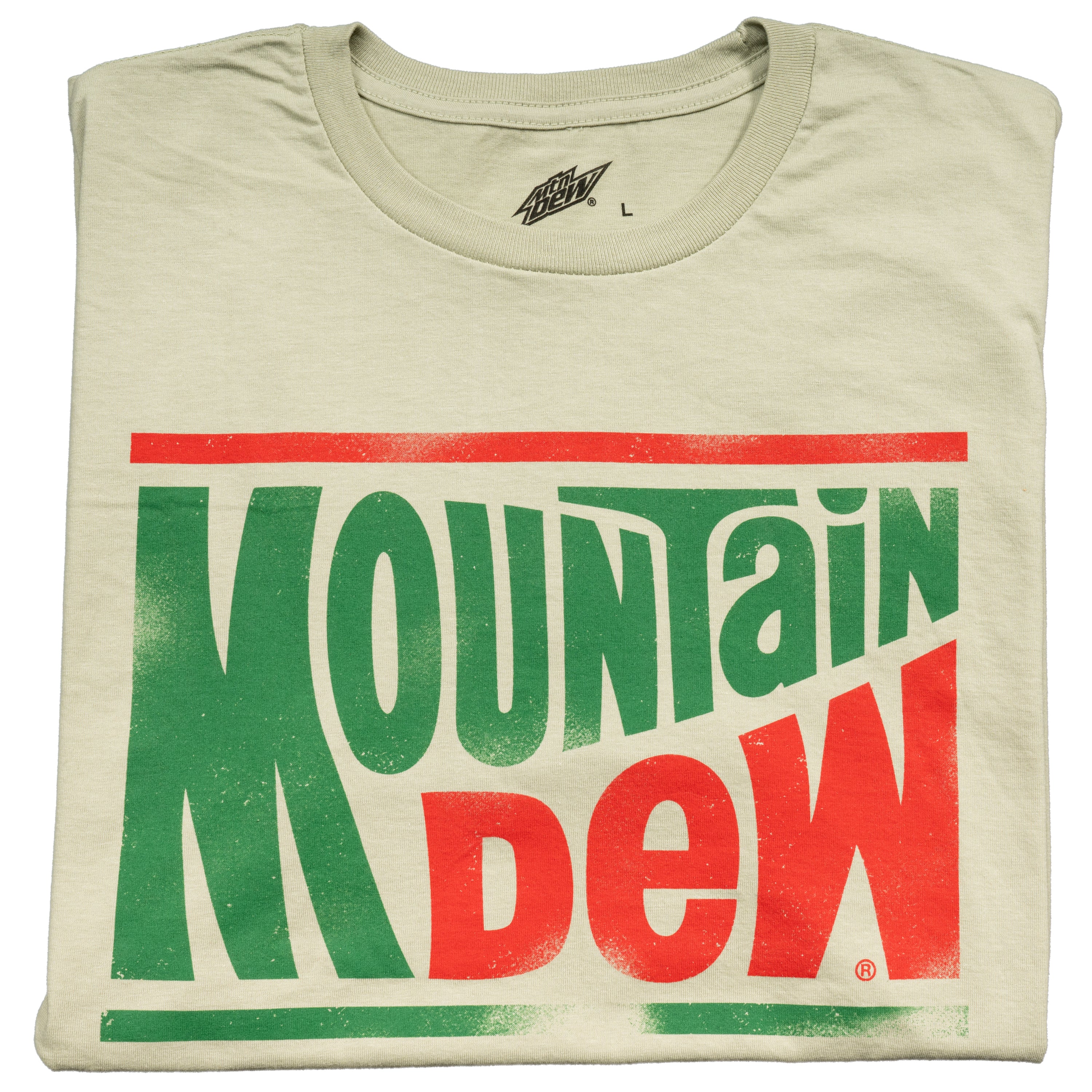 Mountain Dew Logo Green T-Shirt - Image 5