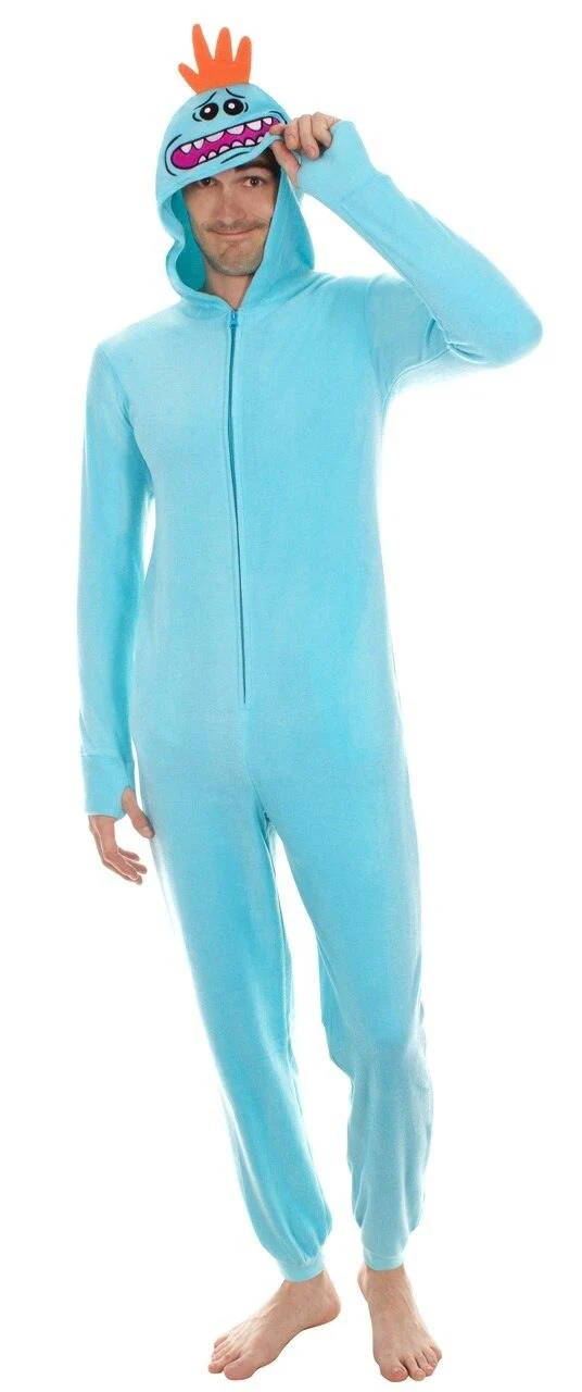 Mr. Meeseeks Onesie with Behind Flap