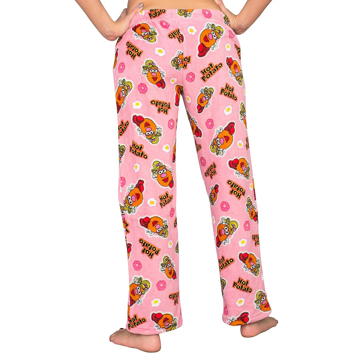 Mr Potato Head Pink Hot Potato Plush Lounge Pants - Image 2