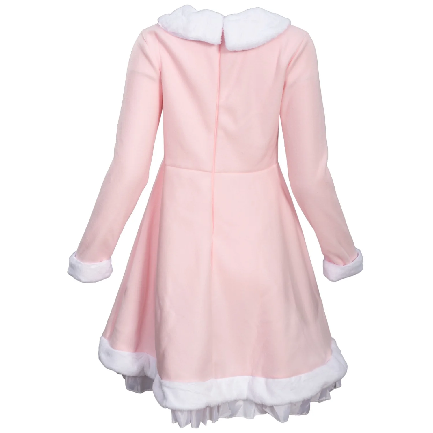 Mrs. Elf Pink Women's Deluxe Halloween Cosplay Costume Set - Image 12