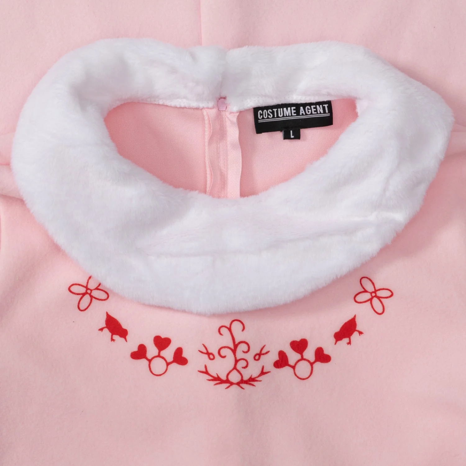 Mrs. Elf Pink Women's Deluxe Halloween Cosplay Costume Set - Image 19