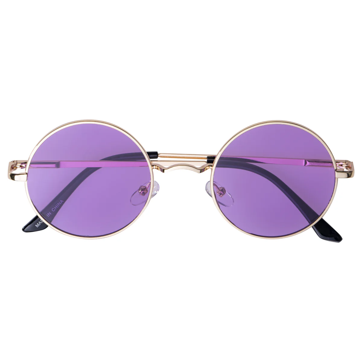 Music Singer John L Vintage Round Glasses Halloween Costume Accessory Sunglasses - Image 2