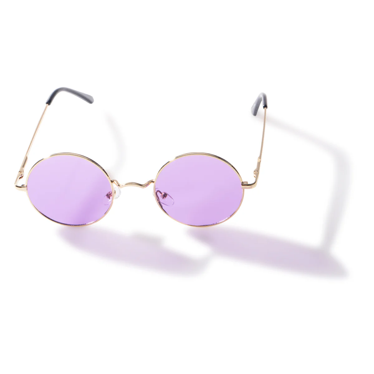 Music Singer John L Vintage Round Glasses Halloween Costume Accessory Sunglasses - Image 3