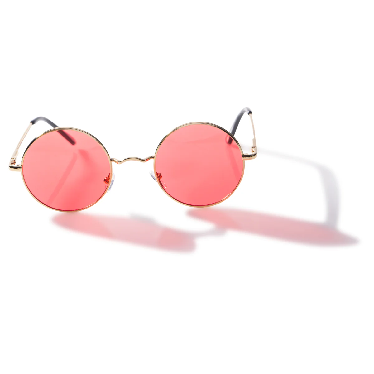 Music Singer John L Vintage Round Glasses Halloween Costume Accessory Sunglasses - Image 9