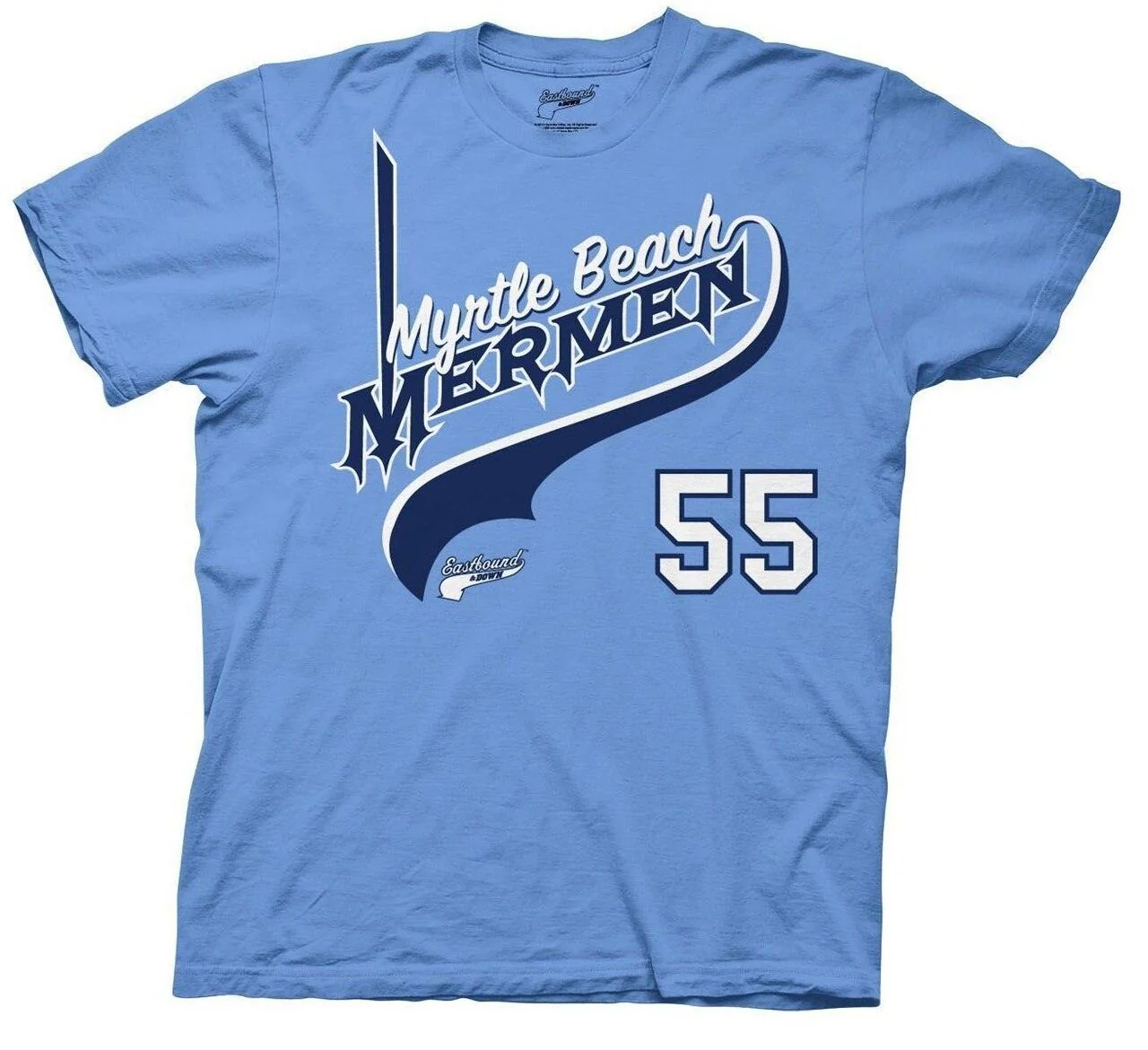 Myrtle Beach Mermen Logo 55 T-shirt