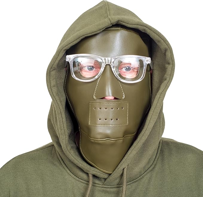 Mystery Comic Book Villain Costume Set - Image 3
