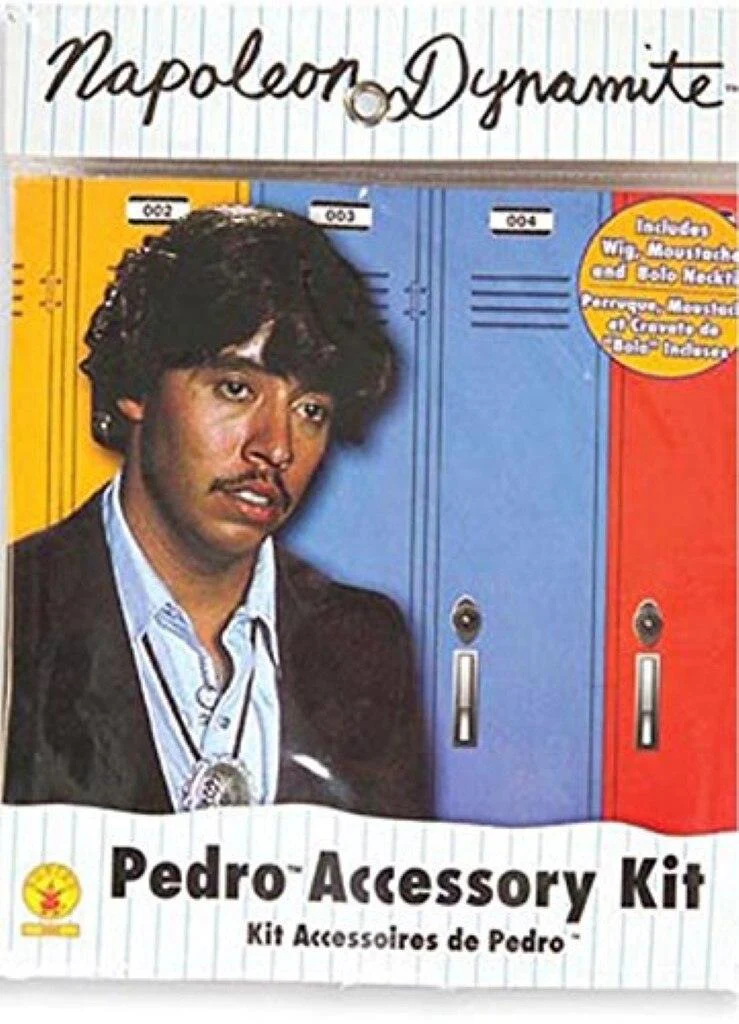 Napoleon Dynamite Pedro Halloween Cosplay Costume Accessory Kit