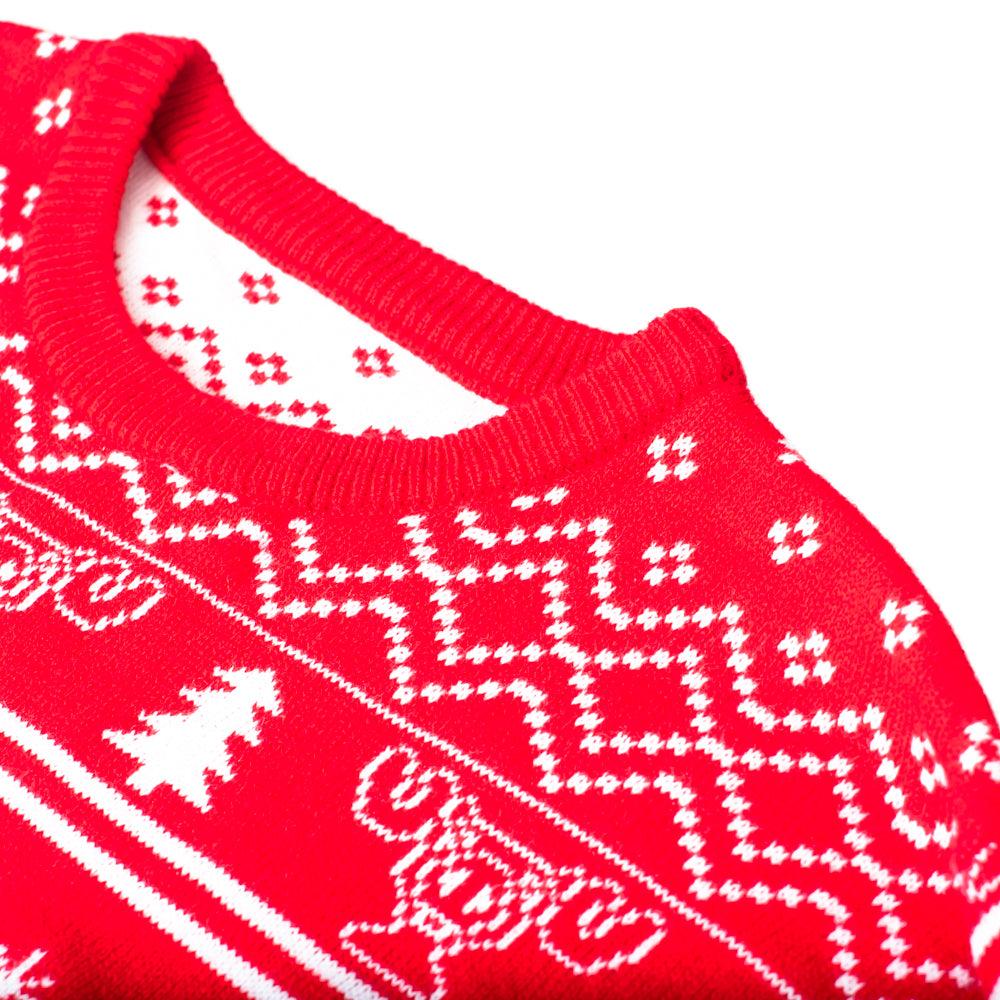 National Lampoon Christmas Vacation Red Eddies Ugly Christmas Sweater - Image 5