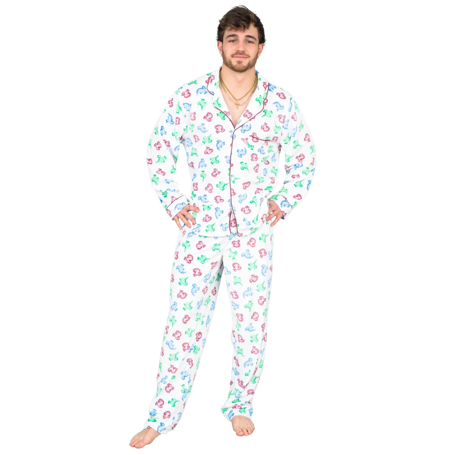 National Lampoon's Christmas Vacation Clark's Dinosaur Pajama Set - Image 2