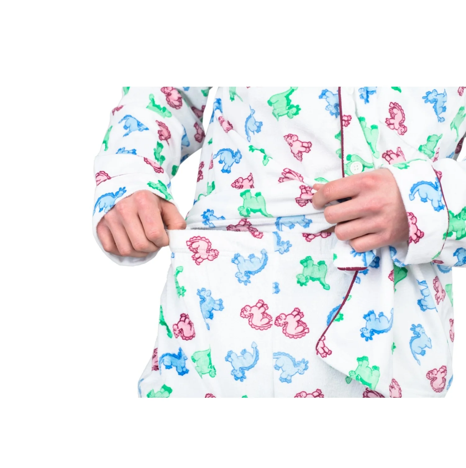 National Lampoon's Christmas Vacation Clark's Dinosaur Pajama Set - Image 7