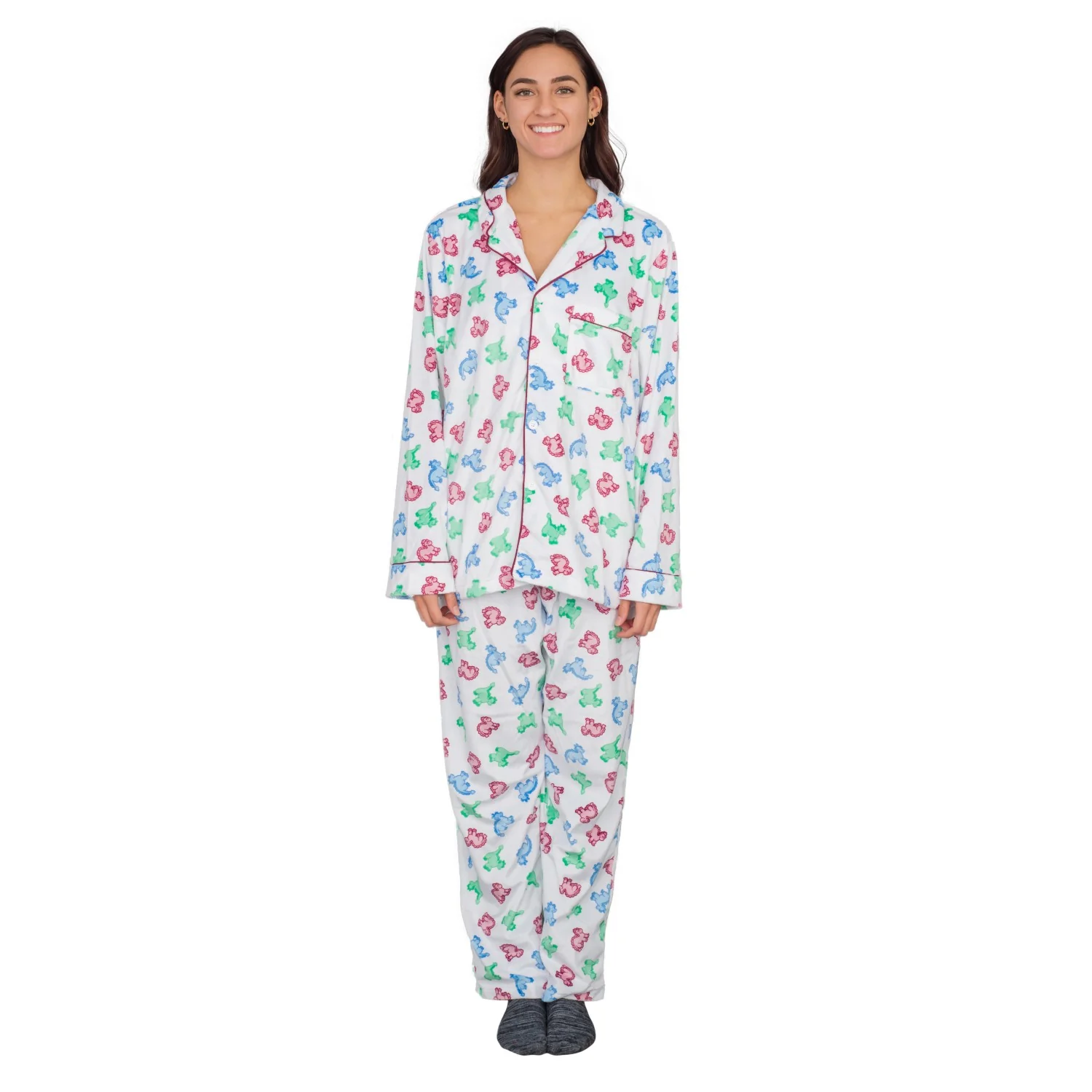 National Lampoon's Christmas Vacation Clark's Dinosaur Pajama Set - Image 9