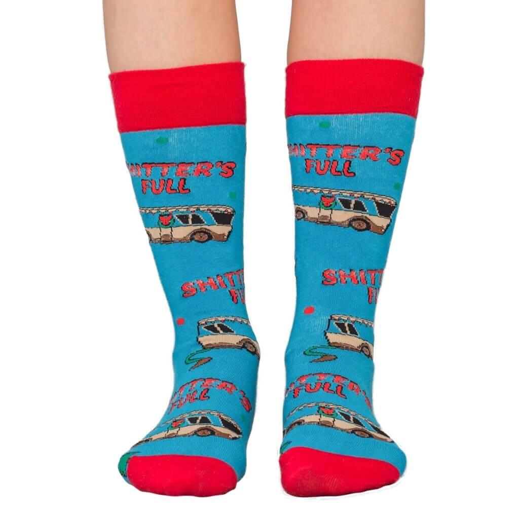 National Lampoon's Vacation Bathroom's All Full Ugly Christmas Socks - Image 5