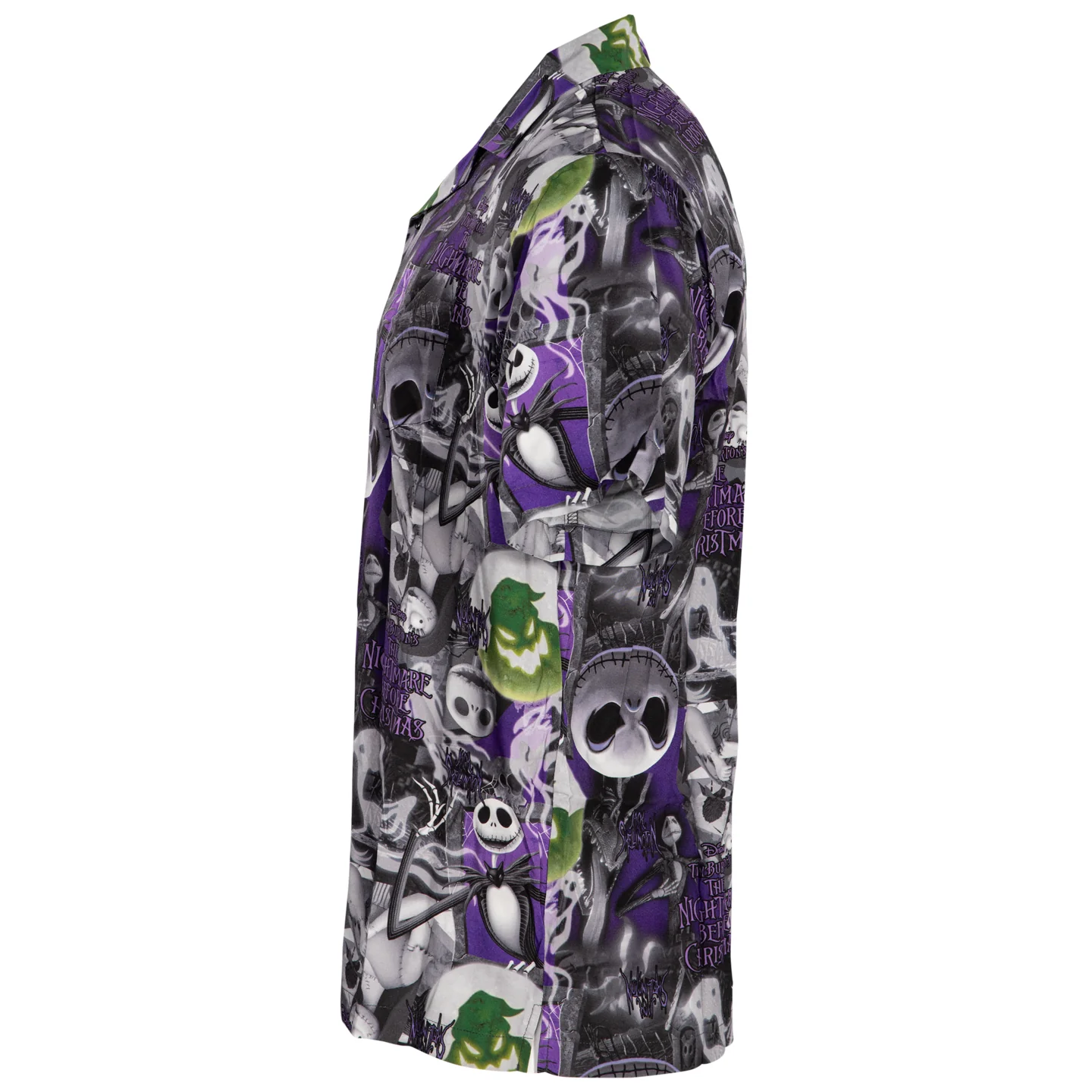 Nightmare Before Christmas Jack All Over Button Up Shirt - Image 8