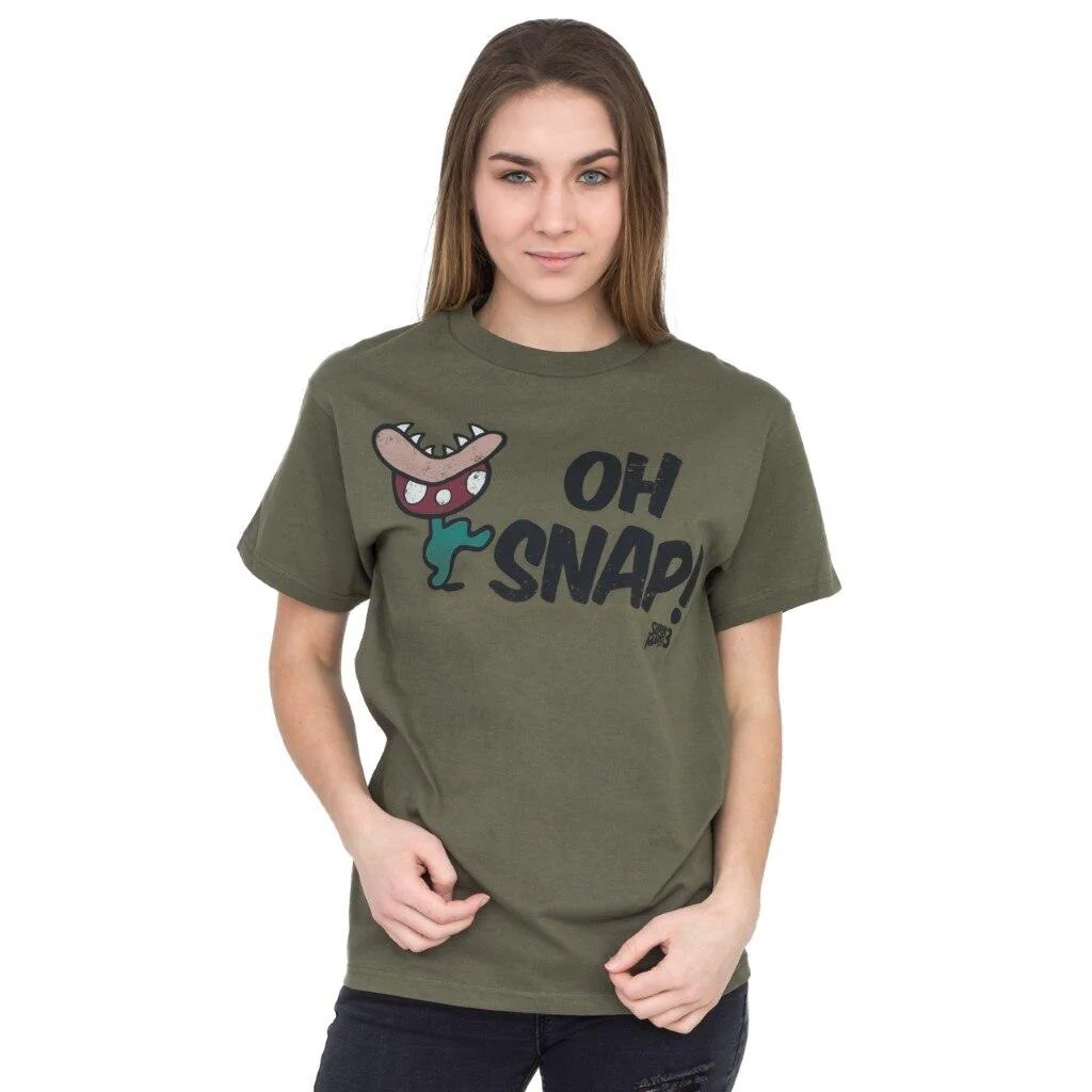 Nintendo Mario Bros Oh Snap T-shirt - Image 2