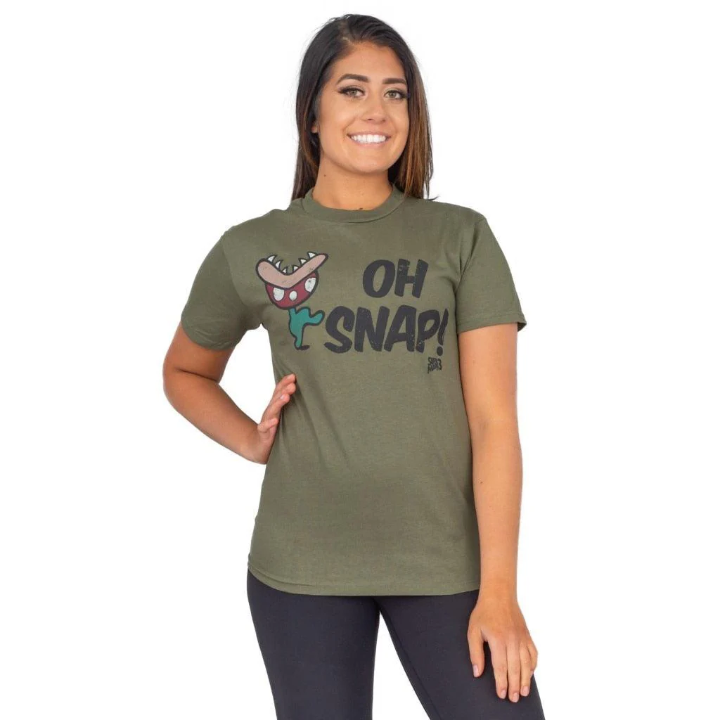 Nintendo Mario Bros Oh Snap T-shirt - Image 4