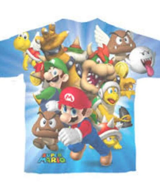 Nintendo Super Mario Characters T-shirt