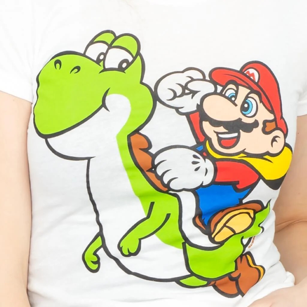 Nintendo Super Mario Riding Yoshi T-shirt - Image 3