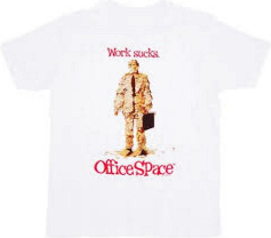 Office Space Work Sucks Memo T-shirt