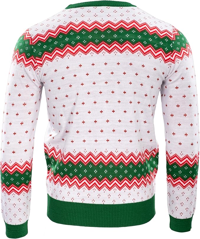 Officially Licensed Christmas Story Ralphie Ohh Fuddggee Adult Knitted Ugly Christmas Sweater - Image 6