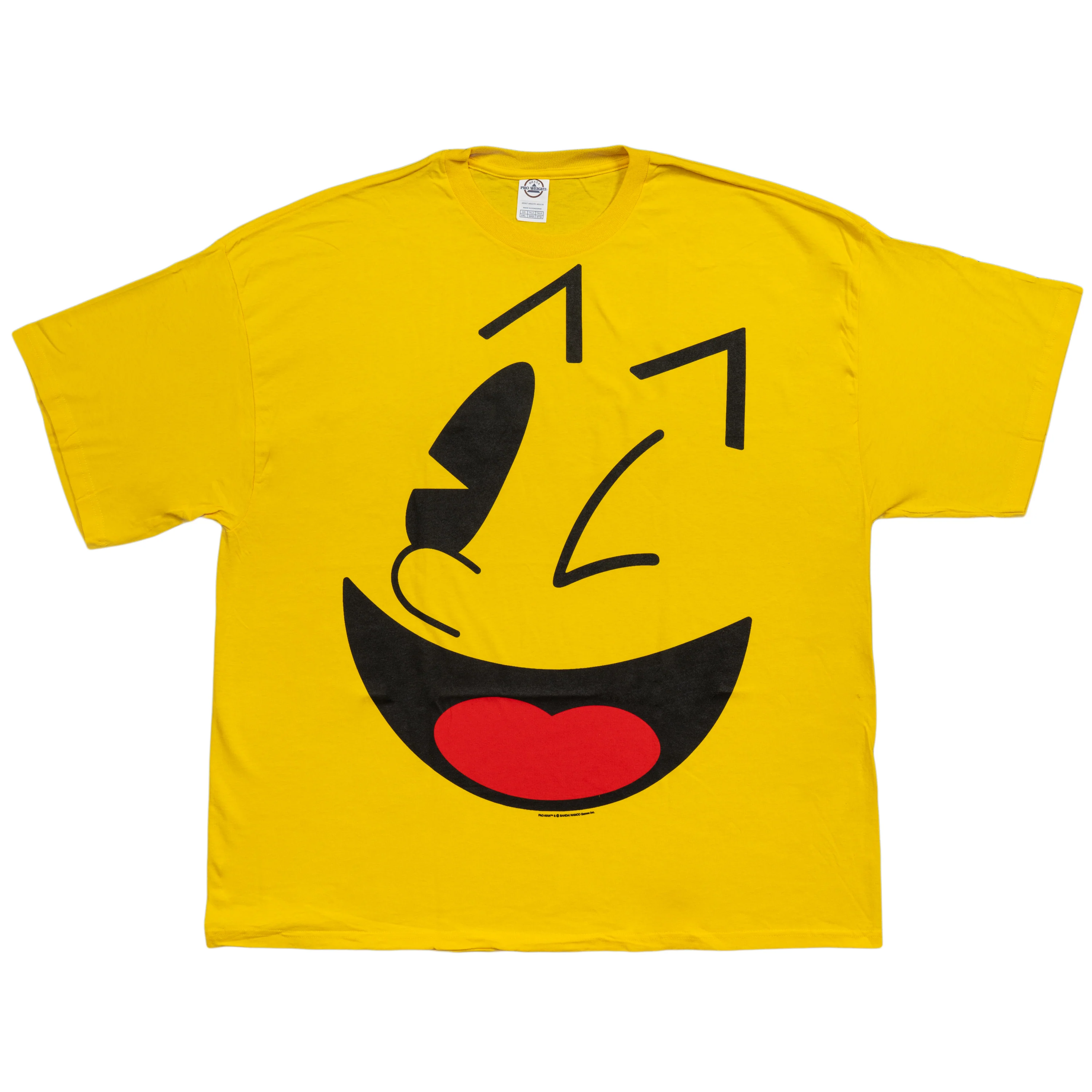 Pac-Man Big Face Yellow T-shirt-