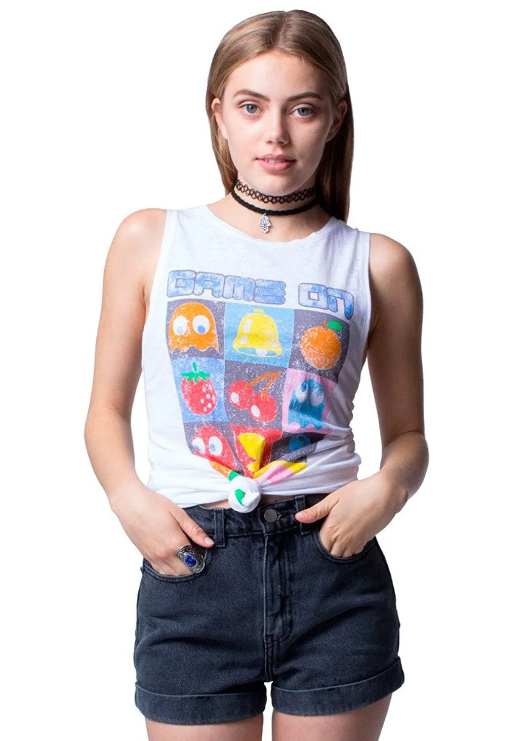 Pac-Man Game On Tank Top - Image 2