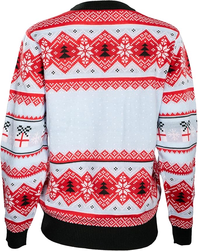 Peanuts House Snoopy and Woodstock All The Trimmings Adult Ugly Christmas Sweater - Image 6