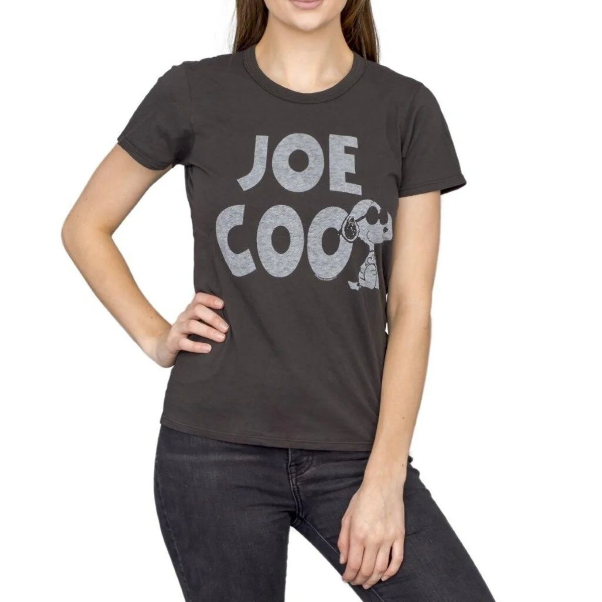Peanuts Joe Cool Snoopy Juniors T-Shirt