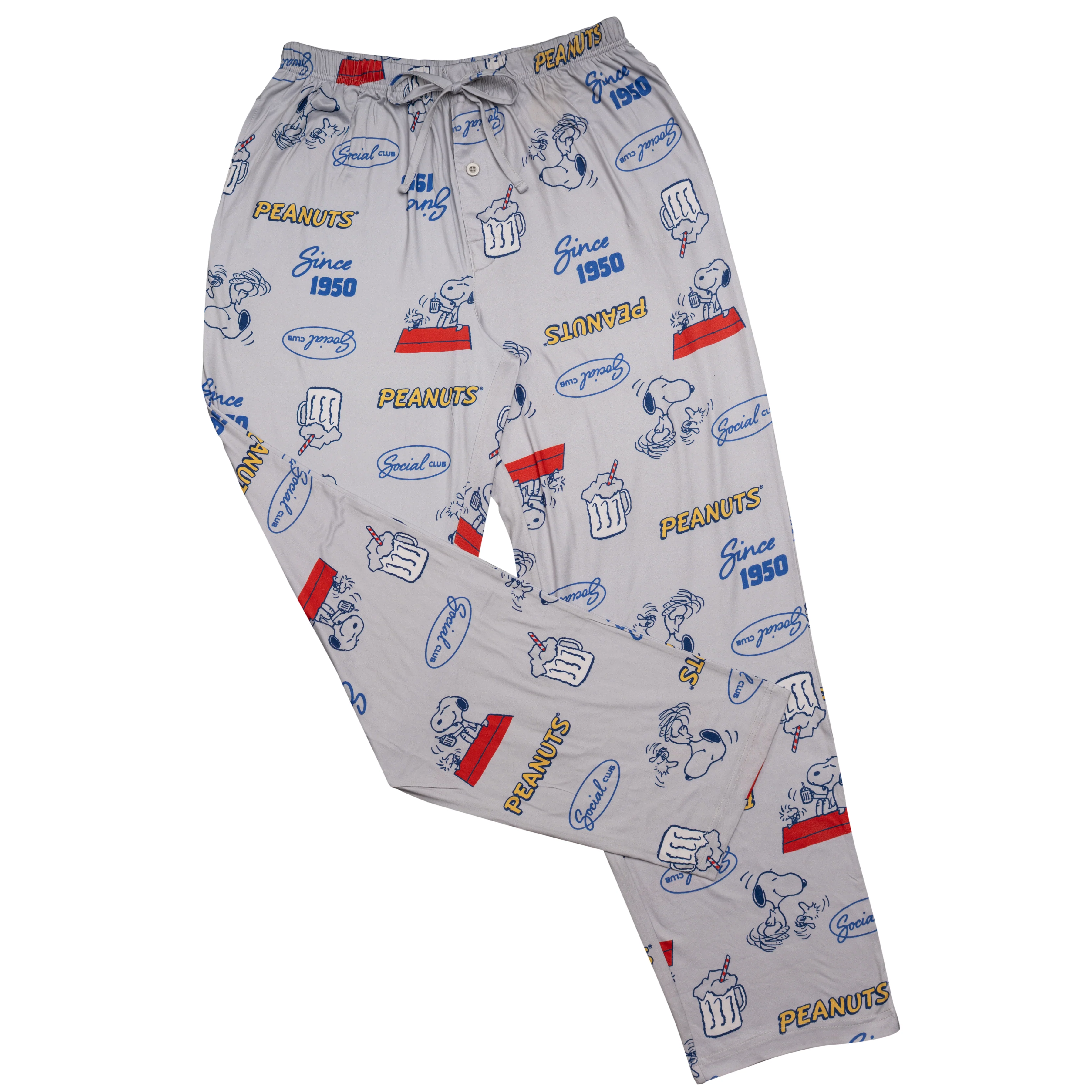 Peanuts Since 1950 Gray Adult Unisex Lounge Pants - Image 10