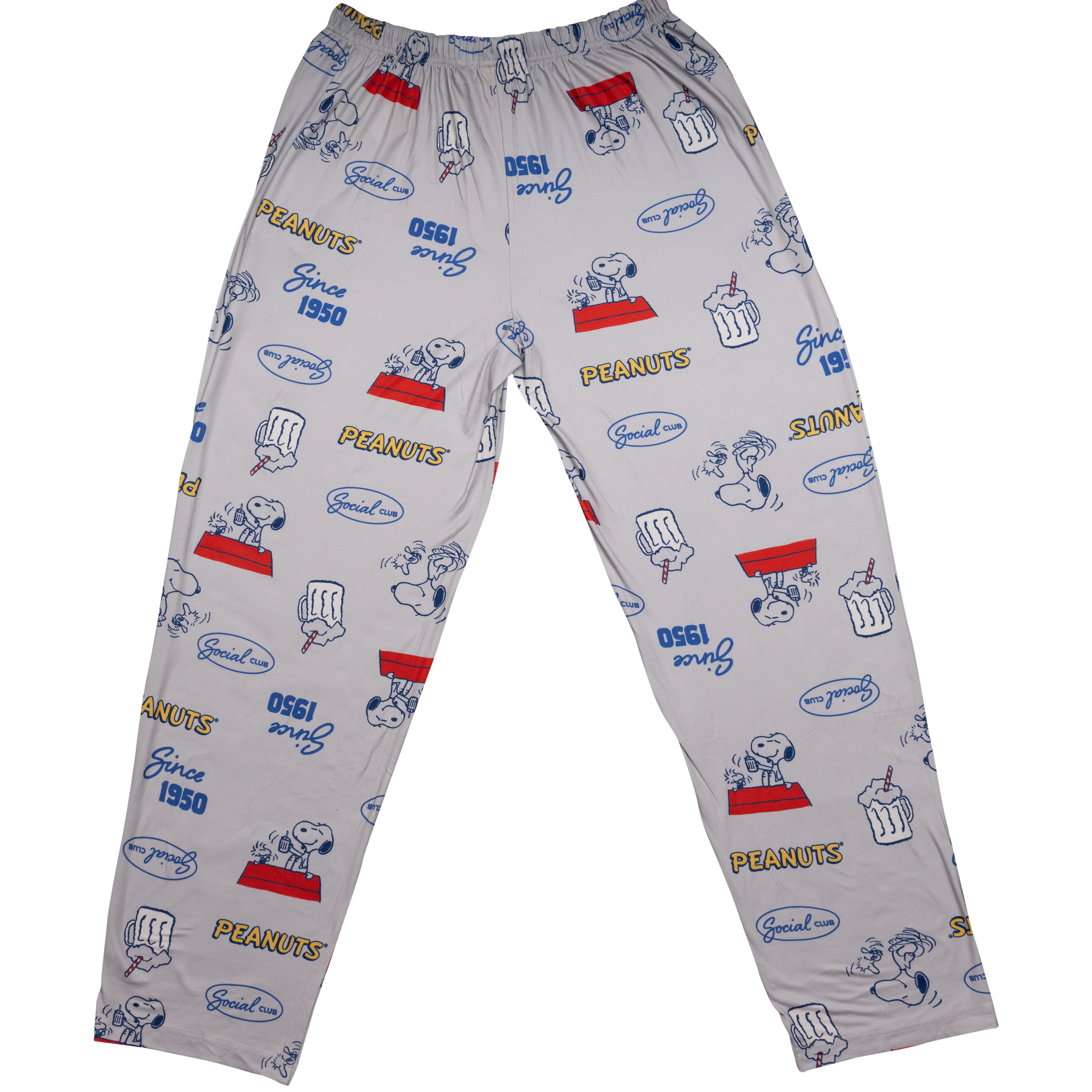 Peanuts Since 1950 Gray Adult Unisex Lounge Pants - Image 5