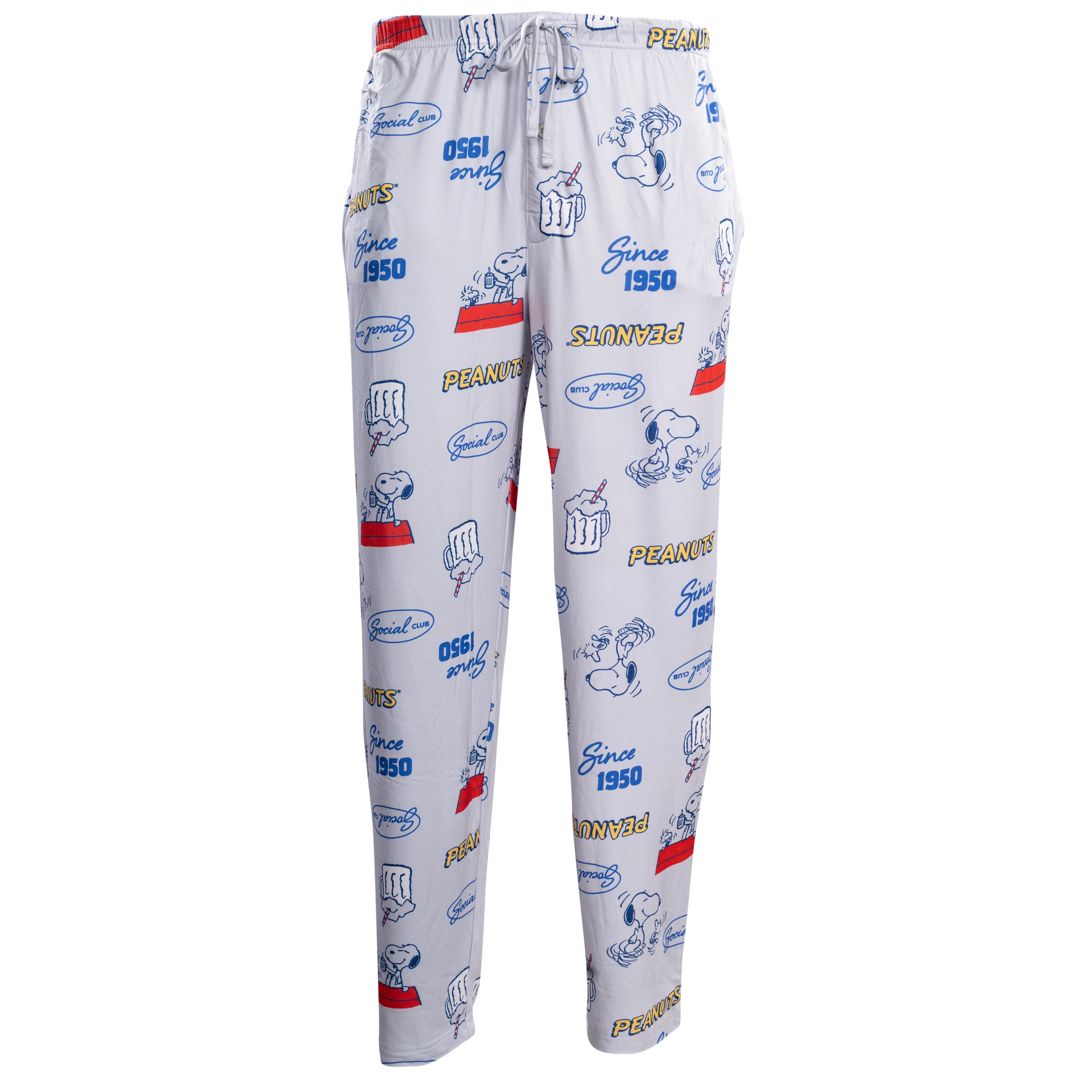 Peanuts Since 1950 Gray Adult Unisex Lounge Pants - Image 6
