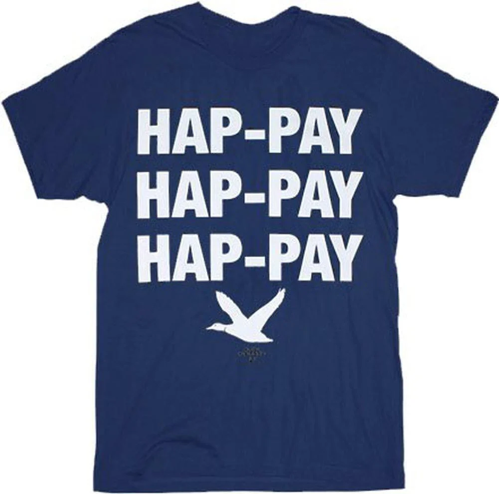 Phil Robertson Hap-pay Hap-pay Hap-pay Duck T-Shirt - Image 3