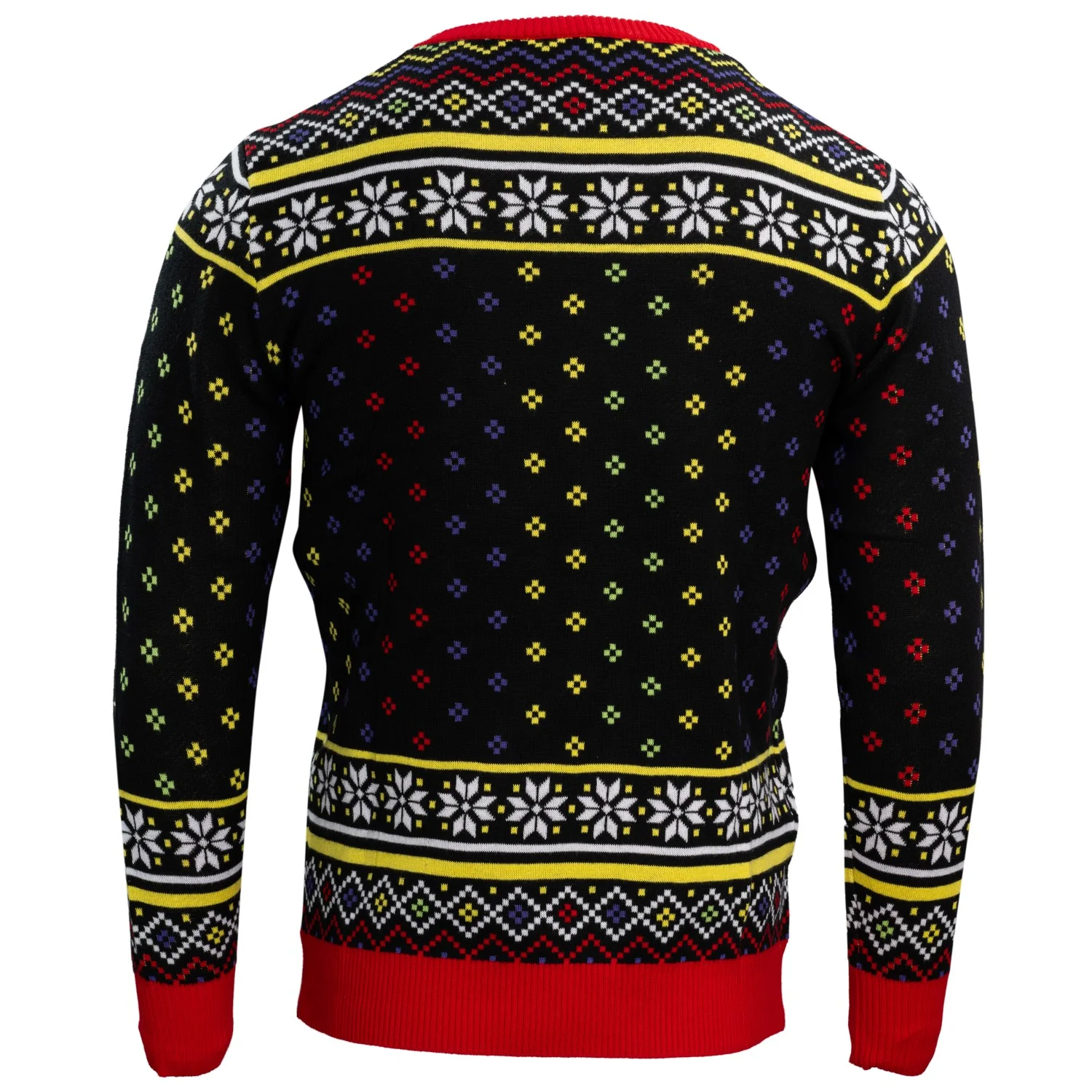 Pink Floyd Dark Side of the Moon LP Cover Adult Unisex Ugly Christmas Sweater - Image 3