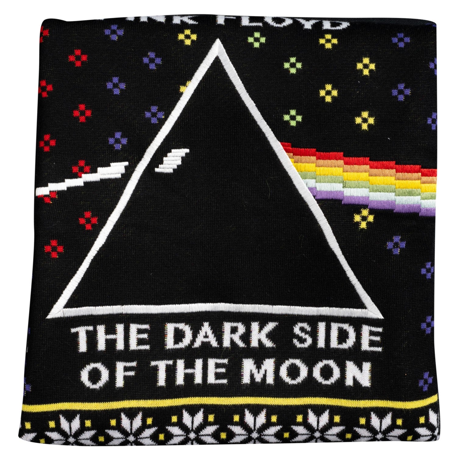 Pink Floyd Dark Side of the Moon LP Cover Adult Unisex Ugly Christmas Sweater - Image 8