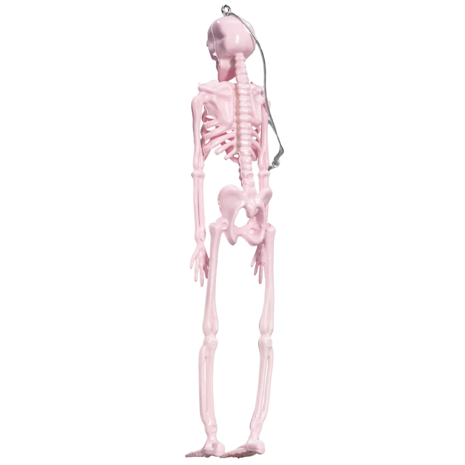 Pink Skeleton Funny Christmas Tree Holiday Ornament - Image 6