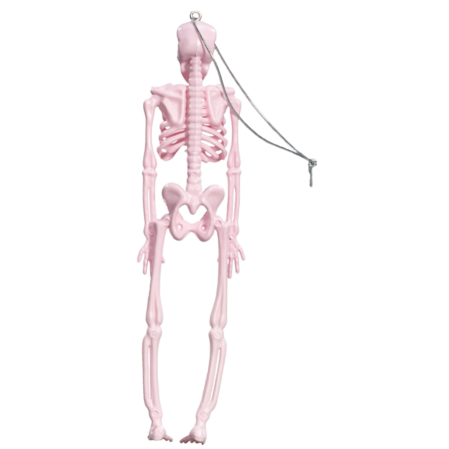 Pink Skeleton Funny Christmas Tree Holiday Ornament - Image 7