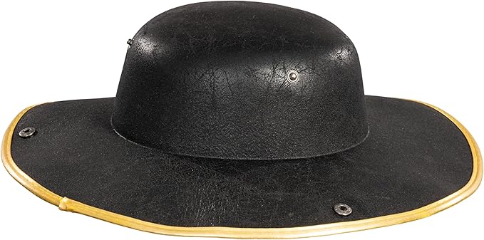 Pirate Hat Tricorn Faux Leather Colonial Renaissance Halloween Cosplay Costume Hat - Image 9