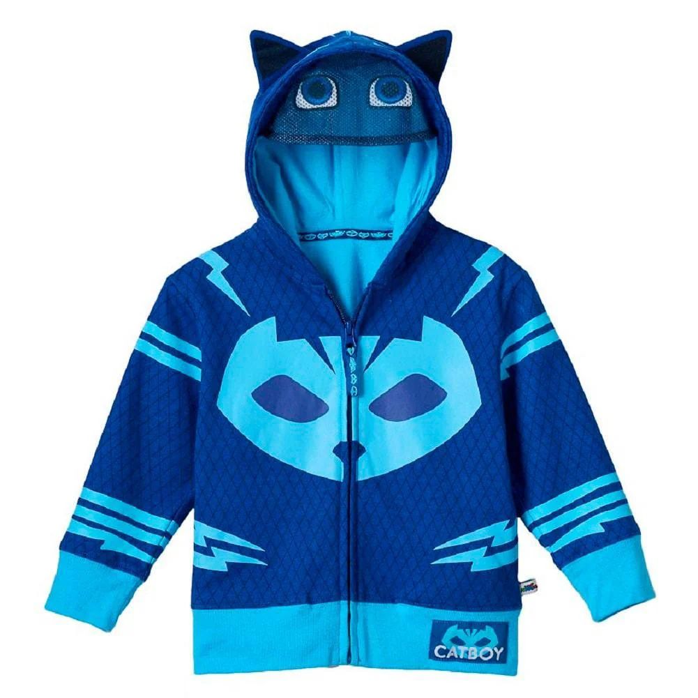 PJ Masks Toddler's Zip-Up Mask Hoodie