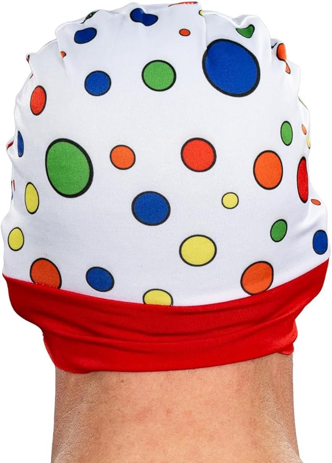 Polka-Dot Man Cosplay Halloween Cosplay Costume Jumpsuit and Mask Hat Set - Image 5