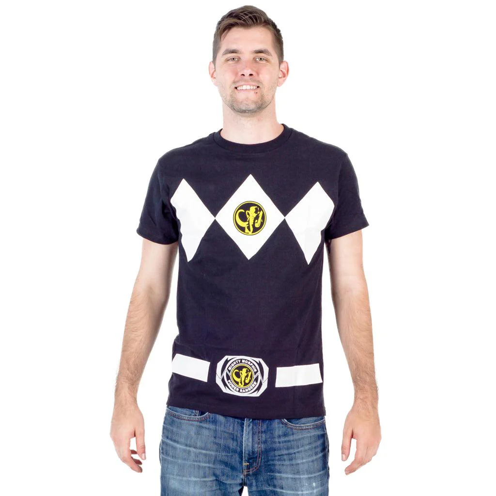 Power Rangers Adult Unisex Halloween Cosplay Costume T-Shirt - Image 7
