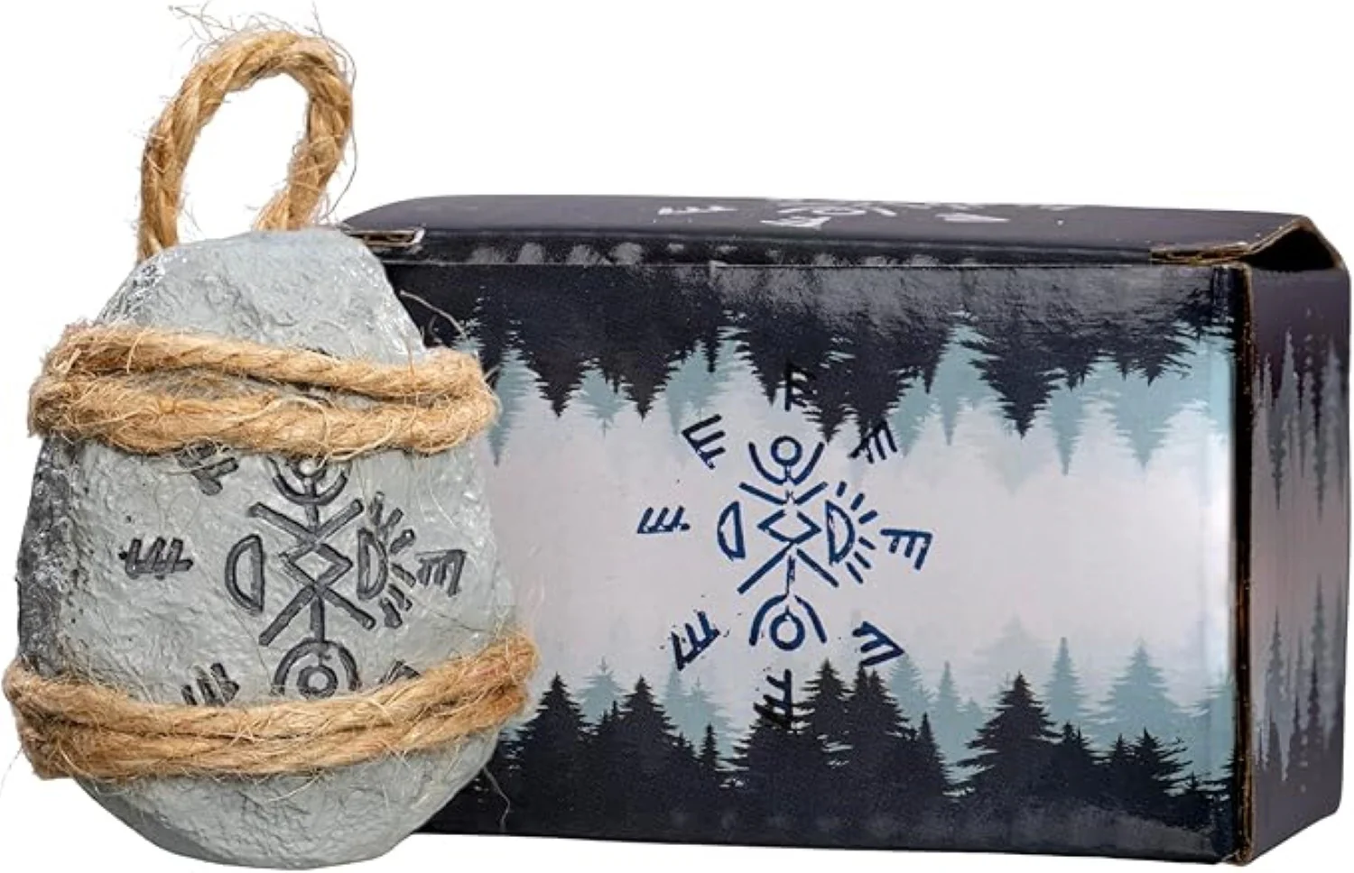 Protection Talisman Amulet Stone Horror TV Show Adult Halloween Cosplay Costume Prop - Image 3