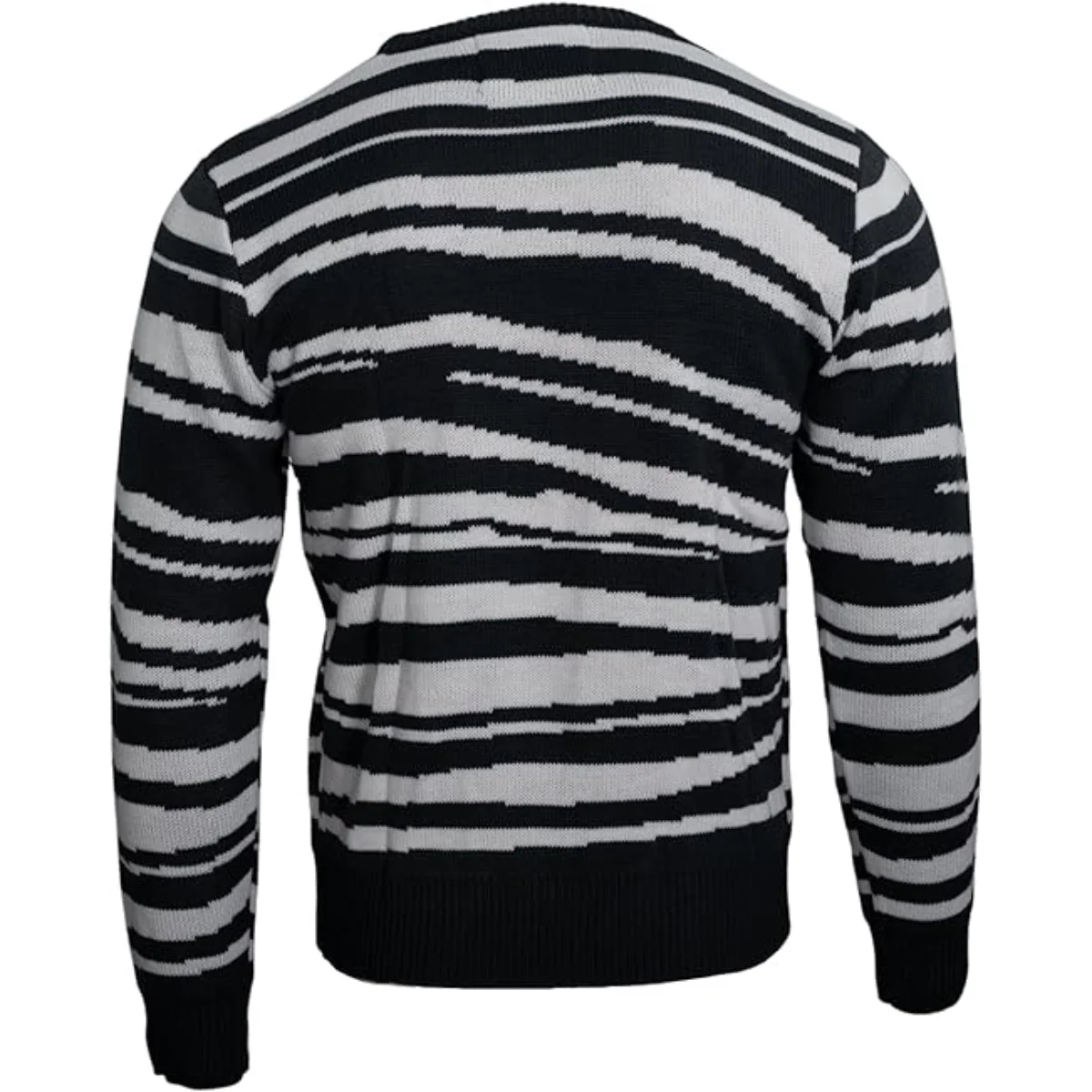 Pugley's Spooky Unisex Black & White Halloween Cosplay Costume - Image 3